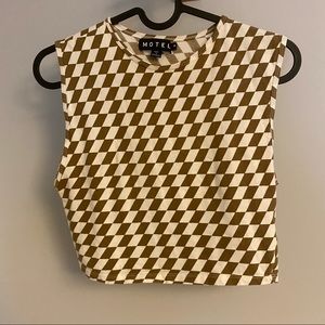 Motel rocks crop top